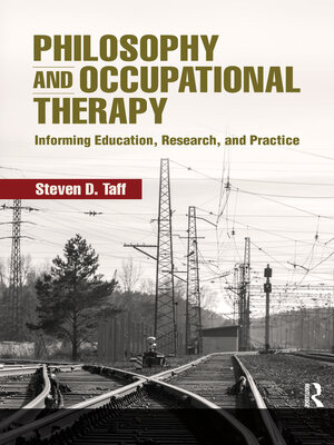 cover image of Philosophy and Occupational Therapy